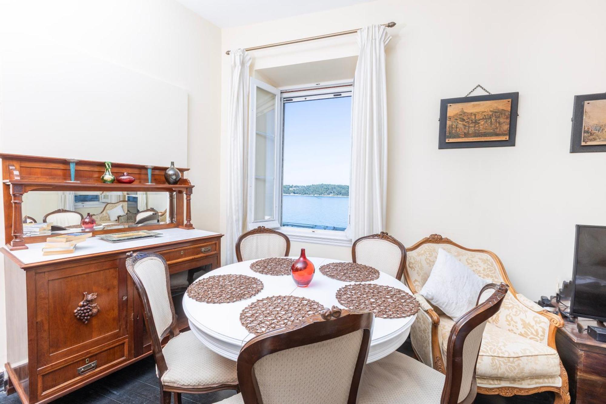 Angiolina Sea View Apartment Korfu Dış mekan fotoğraf