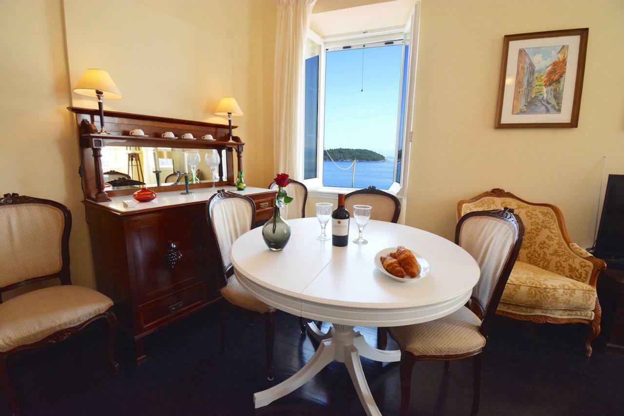 Angiolina Sea View Apartment Korfu Dış mekan fotoğraf